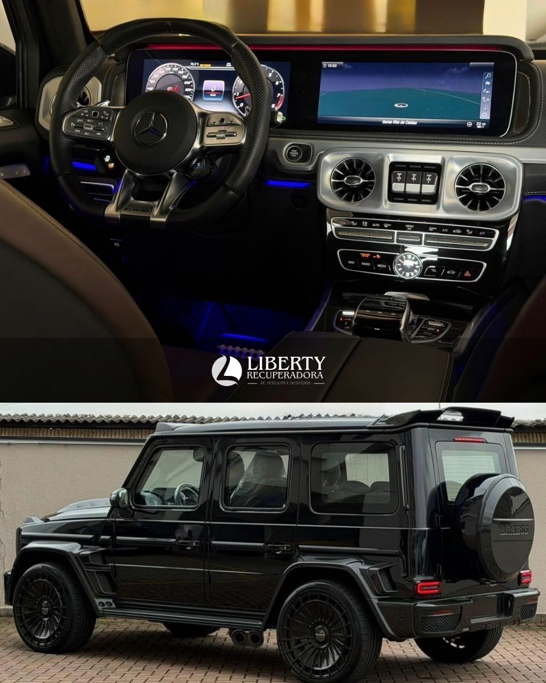 MERCEDES BRABUS G63 AMG 2026 Gas 2.440km $$ FALE CONOSCO (2)