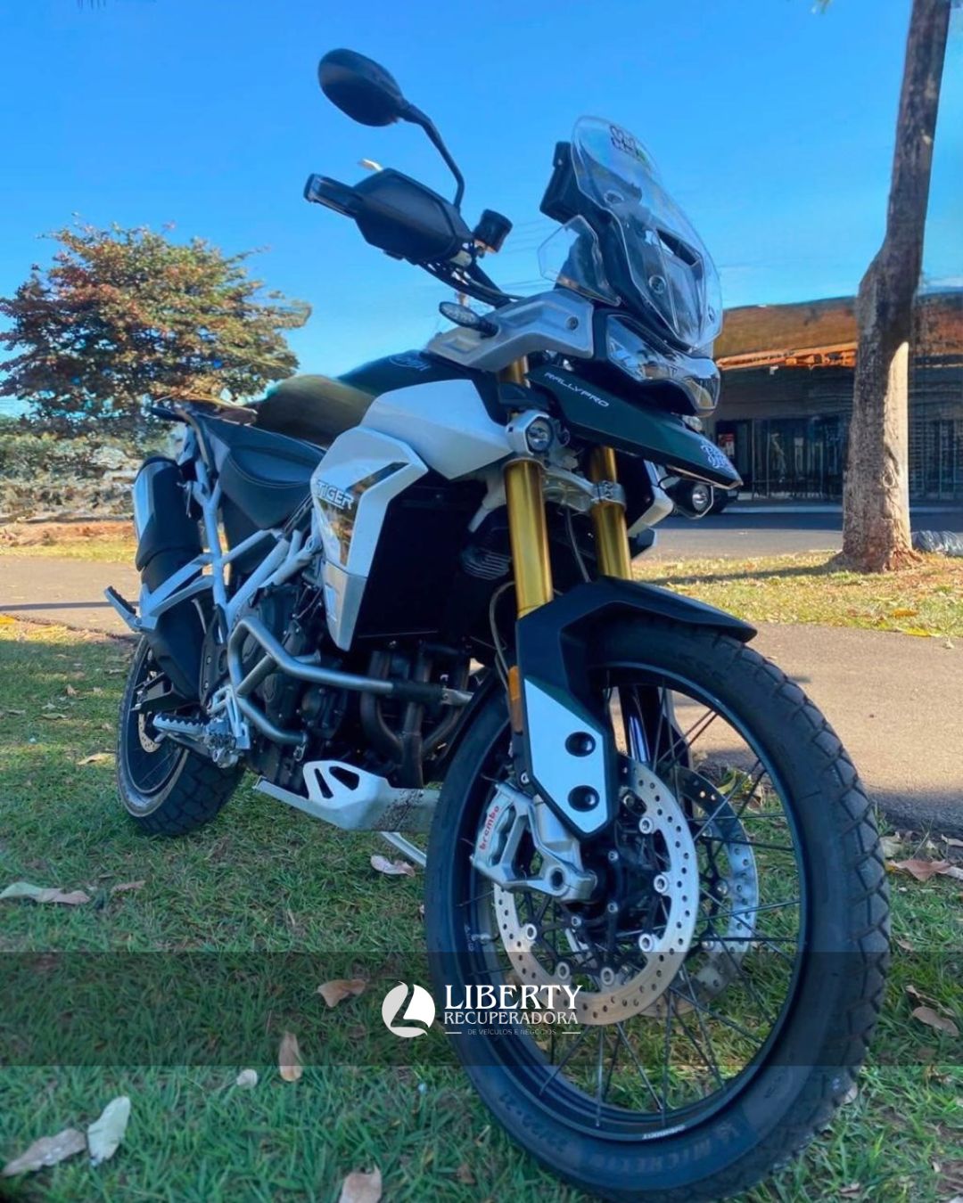 Triumph Tiger 900 Rally Pro 2021 Km 24.000 Prata $ 37.000